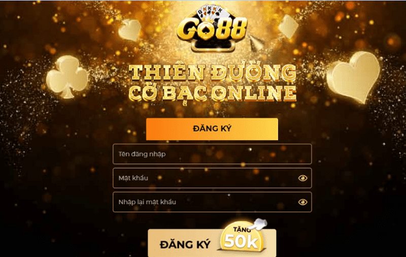 Đa dạng thể loại game tại game bài đổi thưởng Go88