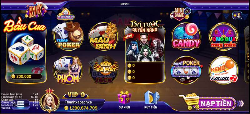 Trả thưởng RikVip gây choáng ngợp cho mọi cược thủ trên thị trường